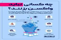 این افراد نباید واکسن کرونا بزنند