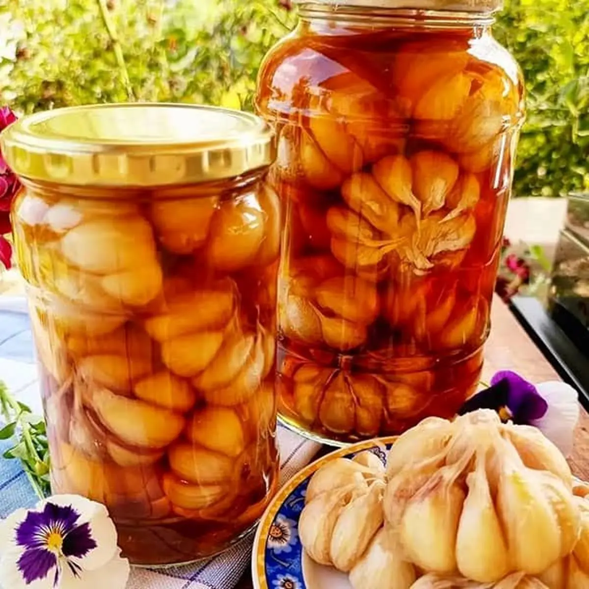 ترفند طلایی برای خوشمزه شده سیر ترشی | با این ترفند ها یک سیر ترشی معرکه درست کنید + فیلم