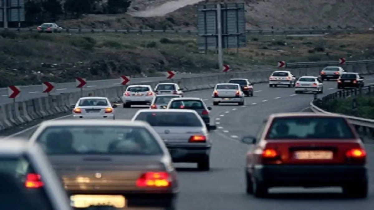 ترافیک سنگین در آزادراه کرج - تهران | رانندگان با احتیاط رانندگی کنند