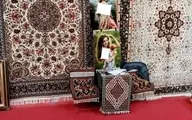 سانسور عجیب و غریب در نمایشگاه فرش شیراز!+تصویر