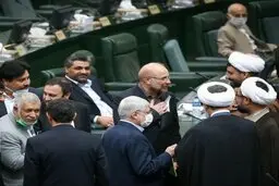  عکسی از میرسلیم و نگاهش به قالیباف 