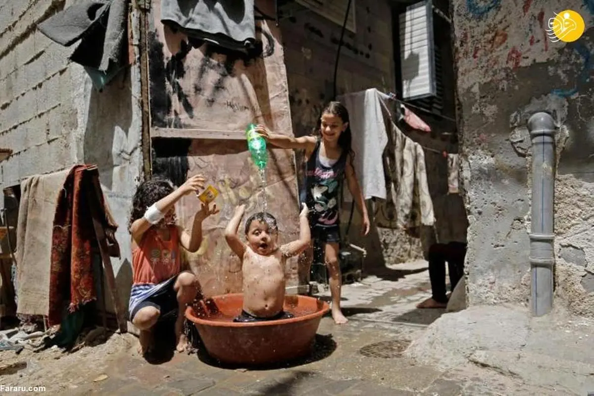 موج جدید هوای گرمای هوا در غزه 