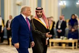 تماس تلفنی بن سلمان و ترامپ درباره مذاکرات با ایران