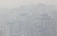 تشدید آلودگی هوای تهران در یک روز بارانی | کیفیت هوای ۱۹ ایستگاه در وضعیت قرمز