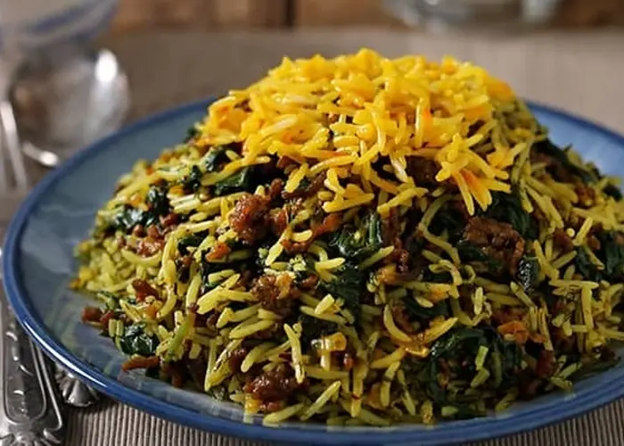 طرز تهیه اسفناج پلو مجلسی و خوشمزه  |  ساده و ارزون یه غذای جدید درست کن، خیلی خوشمزه است 