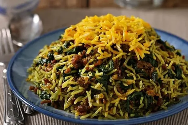 طرز تهیه اسفناج پلو مجلسی و خوشمزه  |  ساده و ارزون یه غذای جدید درست کن، خیلی خوشمزه است 