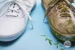 چند آیتم برای تمیز کردن کفش کتانی سفید