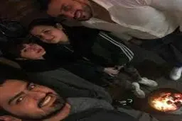 عکس صمیمی جواد عزتی و دختران پایتخت + فیلم