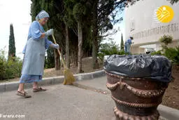 زنان  | فعالیت زنان روسیه پاکبان در کریمه + عکس