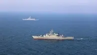
 تیراندازی ناوهای ایران و روسیه به سمت اهداف دریایی