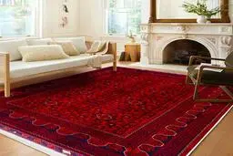 فرش قرمز نماد چیست؟ | جلوه‌ای لوکس و گرم برای خانه با فرش قرمز