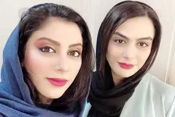 حمله به مونا فرجاد و خواهرش با قمه! | تصاویر مونا و مارال فرجاد روی تخت بیمارستان