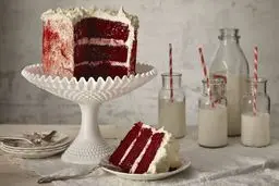 براونی ردولوت؛ ترکیب خاص شکلات و عشق | بافت مرطوب، رنگ مخملی، طعم رؤیایی +ویدئو