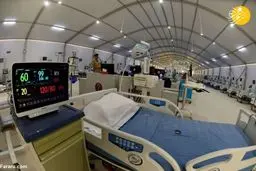 مقامات  بحرین برای بیماران کرونایی بیمارستان صحرایی احداث کردند