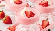 رسپی  آسان «دنت توت‌فرنگی خانگی» در ۲۰ دقیقه برای عصرانه  +ویدئو