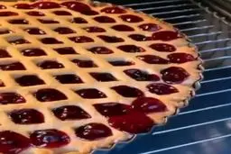 تا فصل آلبالو اومده این تارت آلبالو جذاب رو از دست نده | طرز تهیه تارت آلبالو +ویدئو