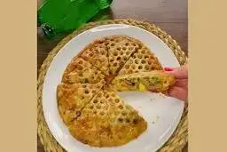 توی ده دقیقه با اسنک ساز، پیتزا درست کن | طرز تهیه پیتزا لواش +ویدئو