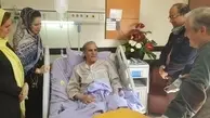 رضا ناجی، بازیگر «آواز گنجشک‌ها» در بیمارستان