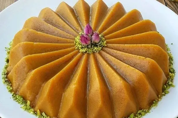 بدون آرد، حلوا درست کن | طرز تهیه حلوای عمانی (بدون آرد) +ویدئو