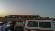 علت حادثه قطار مشهد به یزد + میزان تلفات و ویدیو