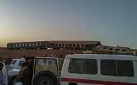 علت حادثه قطار مشهد به یزد + میزان تلفات و ویدیو