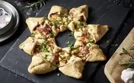 پیتزا ستاره ای یک پیتزای خاص برای تولدها و مهمانی | طرز تهیه پیتزا ستاره ای +ویدئو