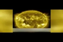 تصاویر جالبی از ده سال حرکت خورشید با دور تند + ویدئو