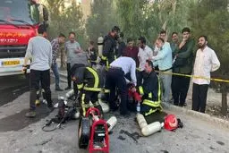 فروشگاهی در پردیسان در آتش سوخت + جزئیات 