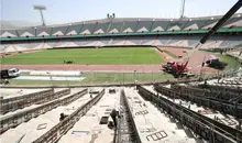 ورزشگاه آزادی اواخر تیر به بهره‌برداری می رسد | چمن باید تغییر کند