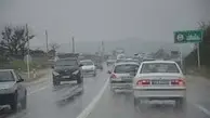 جاده‌های تهران لغزنده شد