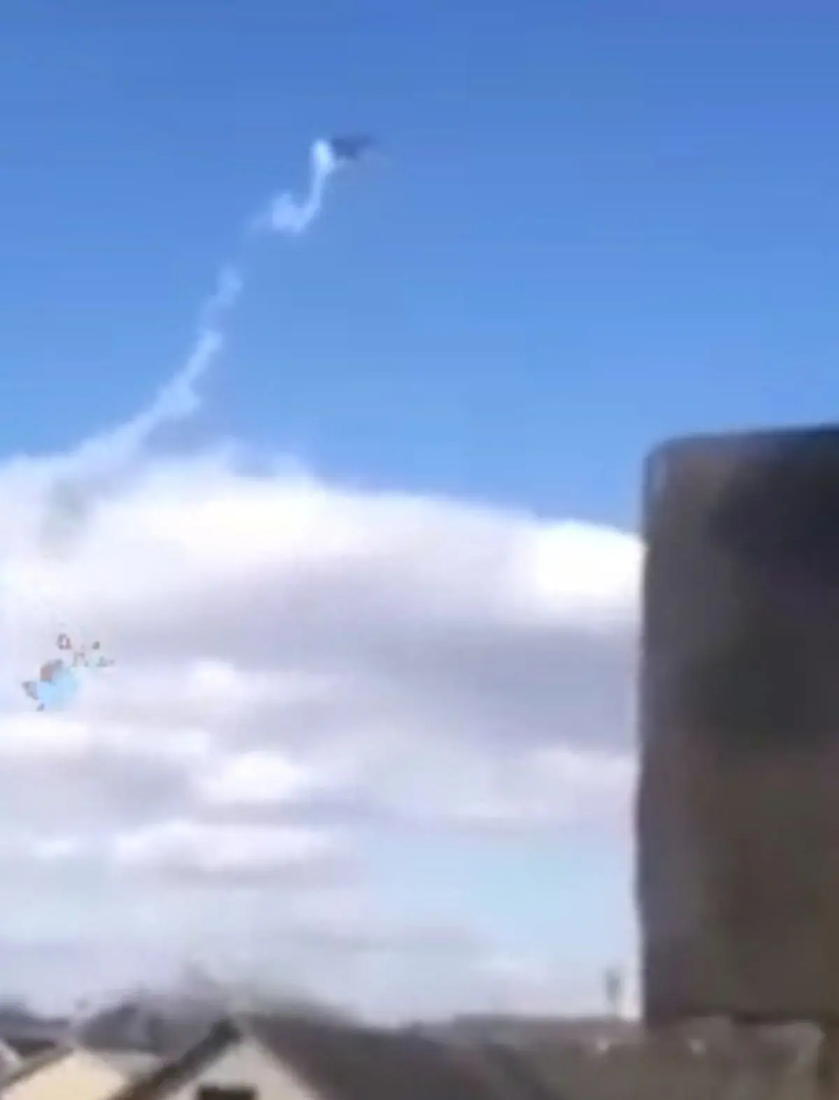 لحظه شلیک پدافند هوایی و انهدام پهپاد نیروهای اوکراینی+ویدیو