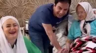 شوخی‌های بامزه عمو پورنگ با مادرش و نعیمه نظام دوست را ببینید +ویدئو