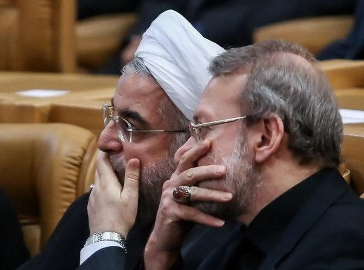 درخواست روحانی از لاریجانی در پرونده قرارداد ۲۵ ساله ایران و چین | واعظی: لاریجانی همکار دولت در پیشبرد این سند است 