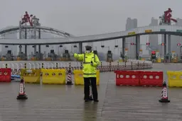 قرنطینه یک شهر جدید در چین 