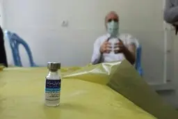 قالیباف  دز اول واکسن برکت را دریافت کرد