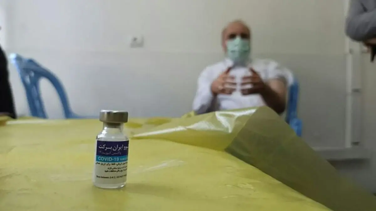 قالیباف  دز اول واکسن برکت را دریافت کرد