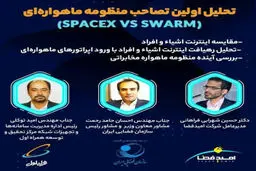 برگزاری وبینار «تحلیل اولین تصاحب منظومه ماهواره‌ ای» با حمایت همراه اول 