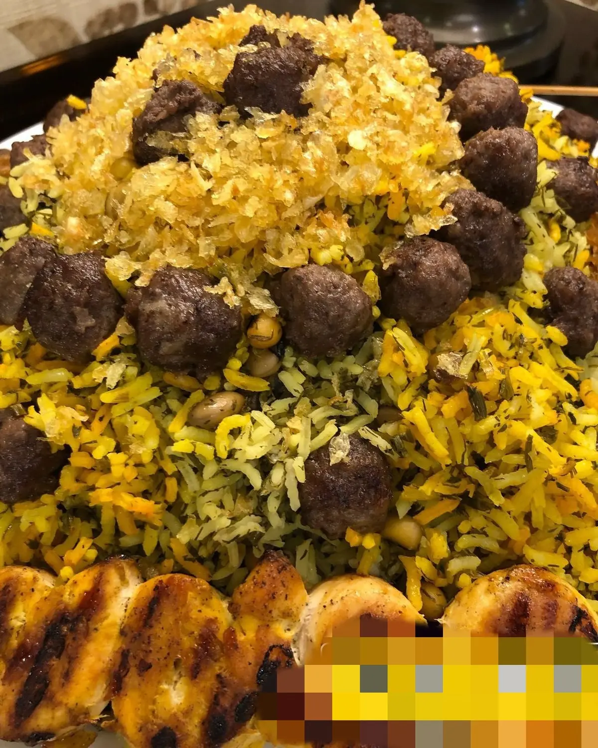 این پلو طعم فوق العاده دارد | دستور پخت پلو شوشتری  