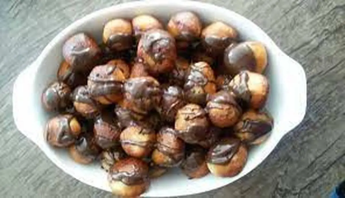 “پیراشکی لقمه ای شکلاتی”، خوشمزه ای برای وعده عصرانه