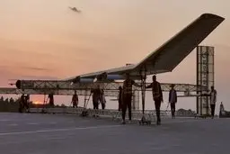 ویدئویی جالب از پرواز هواپیما با نور خورشید !