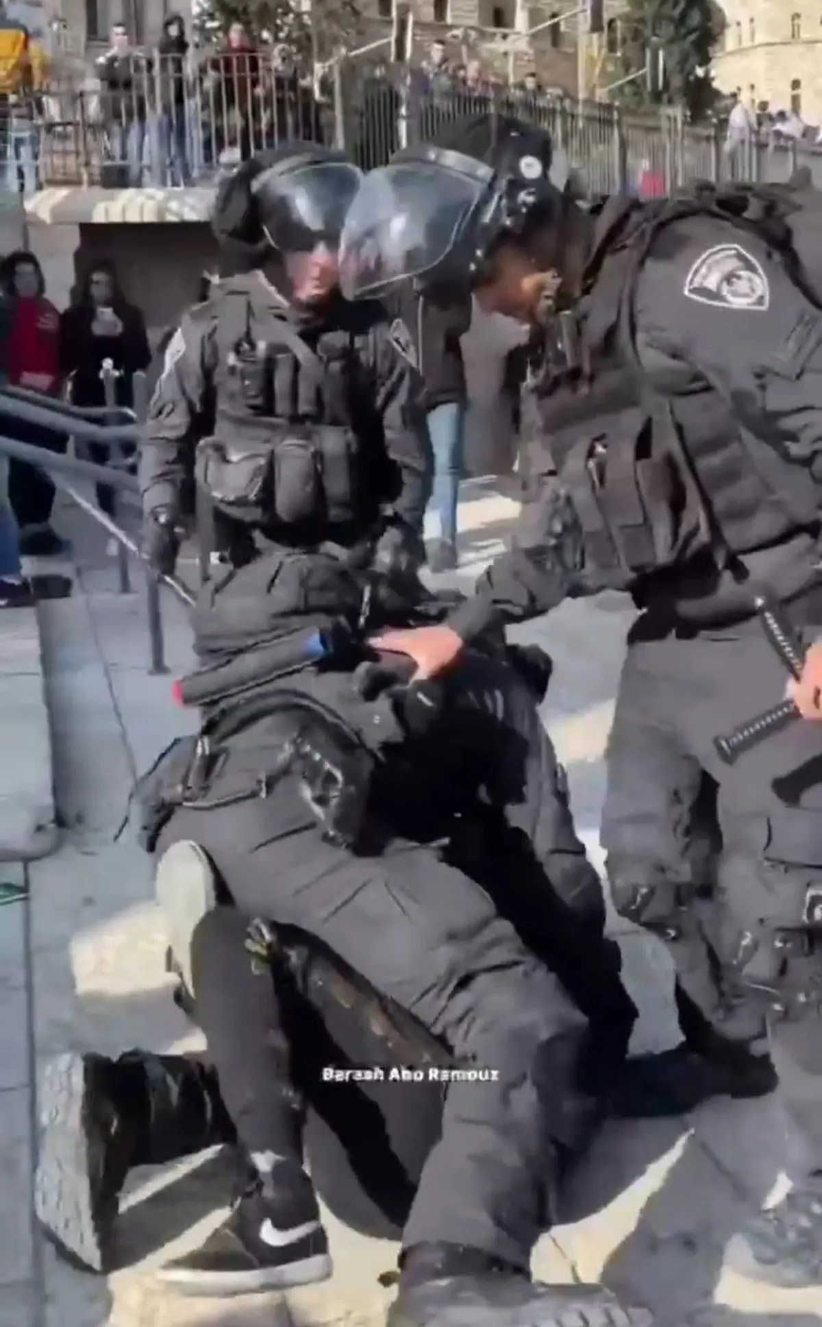 زد و‌خورد شدید میان پلیس اسراییل و معترضین+ویدئو