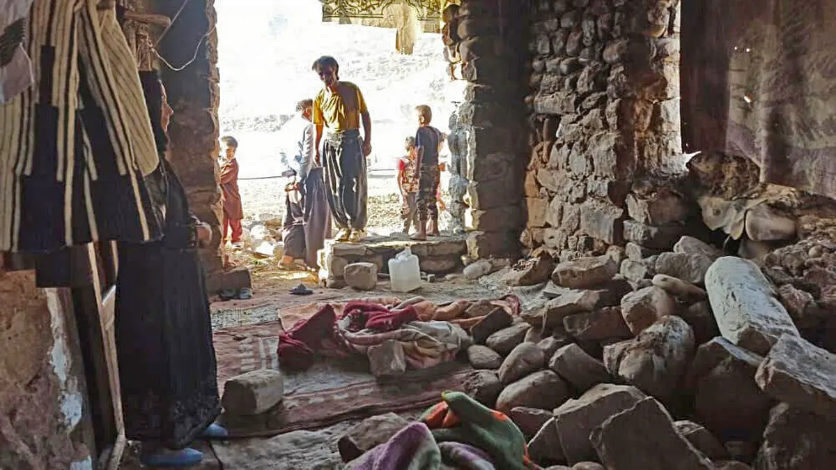 وضعیت مردم زلزله زده اندیکا سه روز پس از زلزله‌های مکرر+تصاویر