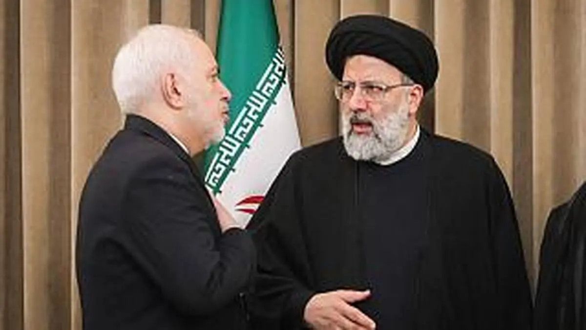 دیدار ظریف با ابراهیم رئیسی