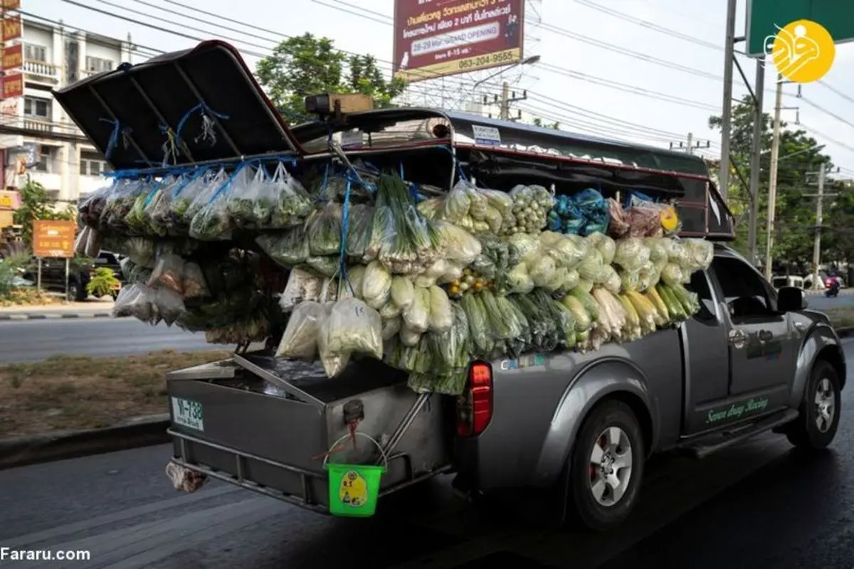  الگوبرداری تایلند از وانت‌ بارهای میوه فروش ایرانی 