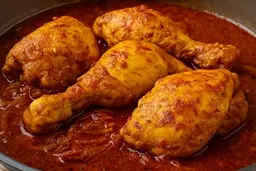 طرز تهیه مرغ زعفرانی | با این روش دیگه مرغ‌هات بوی بد نمی‌ده! +ویدئو