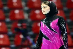 بیتا مرادخانی در اسکیت هنری چهارم شد | حرکات هنری بیتا مرادخانی در کره‌جنوبی + ویدئو