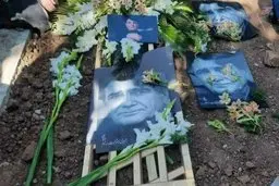 آرامگاه بدون سنگ و نشان محمدرضا شجریان، ۷۸ روز پس از درگذشت + عکس