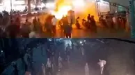 حقیقت ماجرای آتش گرفتن یک خودرو در ورامین| اغتشاشگر می‌خواست بسیجی را به آتش بکشد،  خودش منفجر شد!