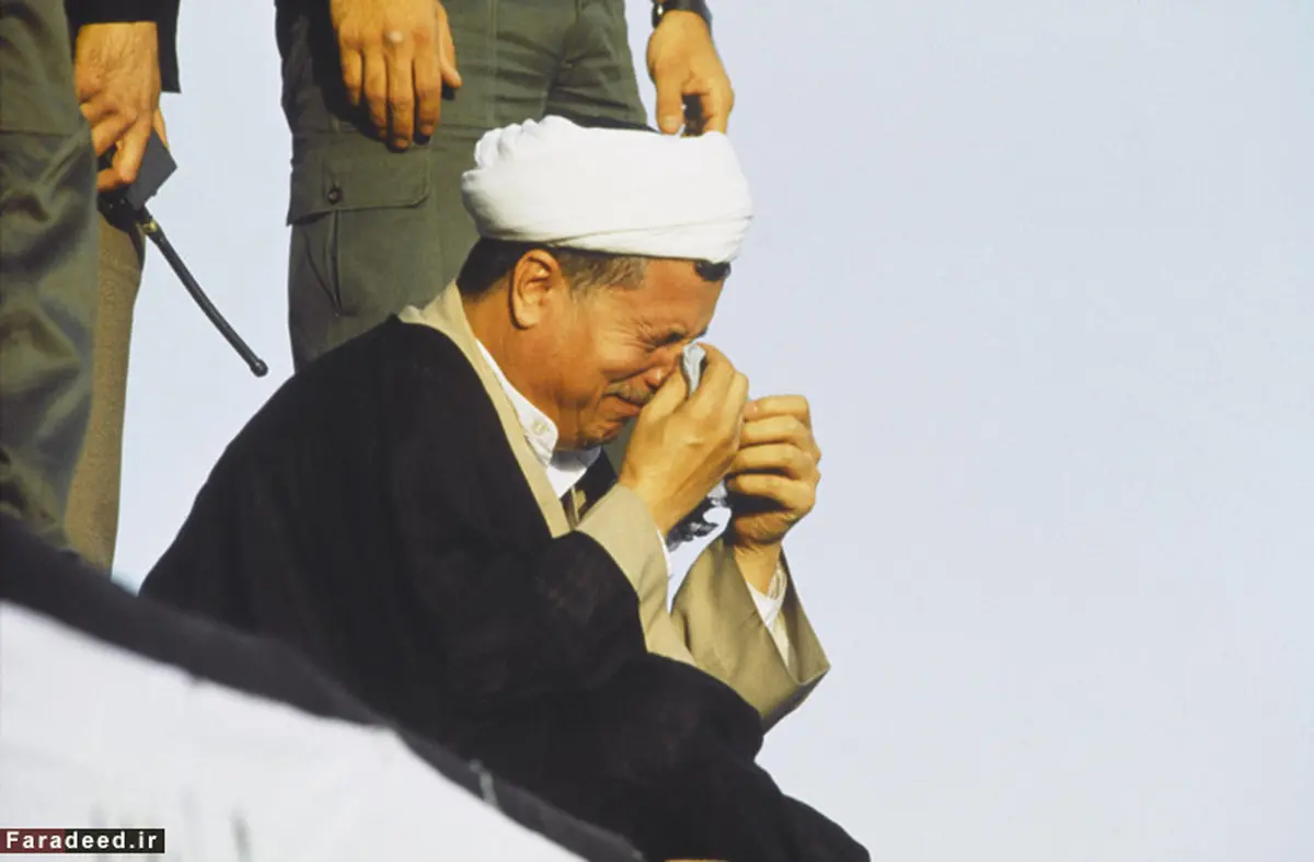  گزارشی تصویری عکاس فرانسوی از مراسم تشییع امام (ره) +عکس