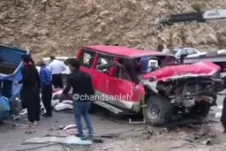 تصادف سنگین در  محور ایلام به اسلام آباد غرب+ویدئو 